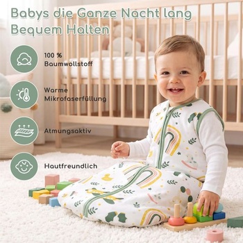 Dětský spací pytel 1,5 Tog, celoroční