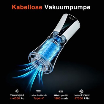 Vakuové sáčky na oblečení s bezdrátovou vakuovou pumpou, 12 kusů (4 velké 60x50cm, 4 střední