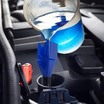 Sada olejových lievikov pre automobily a motocykle, 12 dielov, flexibilné lieviky pre automobily a