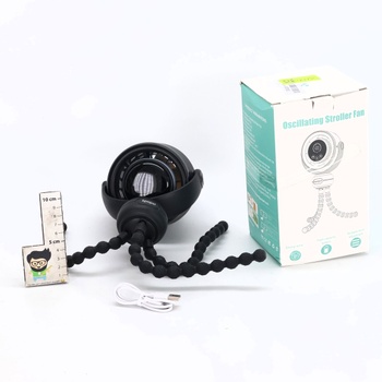 Ventilátor do kočárku Spopal, černý