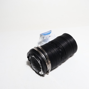 Výfuková trubka Hon&Guan ø150mm, 5m PVC hliníková hadice se 2 hadicovými svorkami pro přenosnou