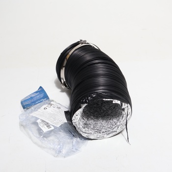 Výfuková trubka Hon&Guan ø150mm, 5m PVC hliníková hadice se 2 hadicovými svorkami pro přenosnou