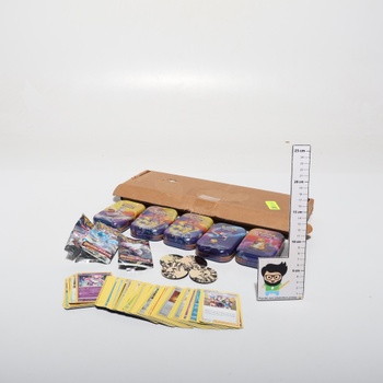 Pokémon: 5 x Kanto Power Mini Tins (10 boosterov, 5 figúrok a 5 kariet s obrázkami)