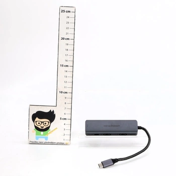Adaptér USB-C s duálnym HDMI, dokovacia stanica Newmight 4 v 1 s USB-C pre dva monitory, vybavená 2
