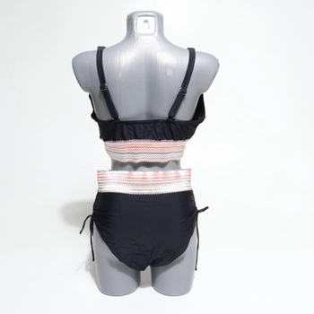Dámské bikiny HAWILAND Push Up vel.L černá