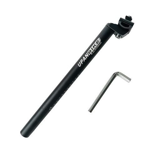 Sedlovka UPANBIKE 350 mm (13,8 palca), hliníková zliatina, s mikronastavovacou svorkou, 25,4 * 350 mm