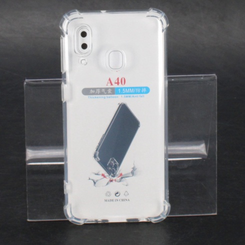 Pouzdro DYGG Galaxy A40 transparentní