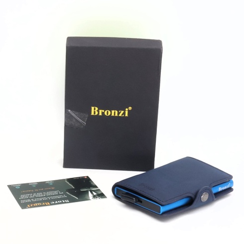 Peňaženka Bronzi Pop-Up modrá