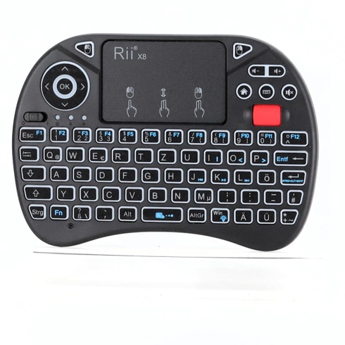 Mini černá klávesnice Rii  