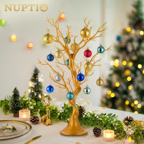 Vianočné dekorácie Nuptio osvetlená breza