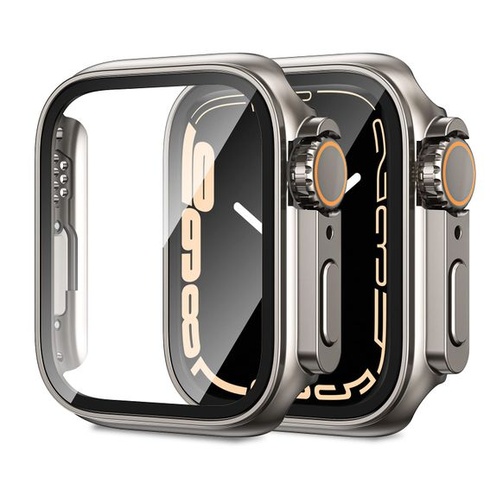Neitra [Balení po 2] Ochranné pouzdro na Apple Watch Series 7 2021 & 8 2022 & 9 2023 45mm