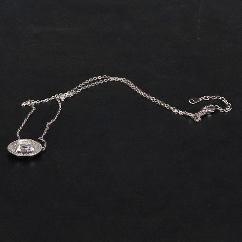 Náhrdelník Louisa Secret stříbrný 45+ 5 cm