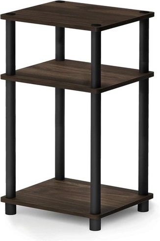 Odkladací stolík Furinno hnedý