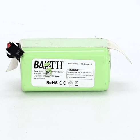 Baterie zelená 2600 mAh BAKTH 