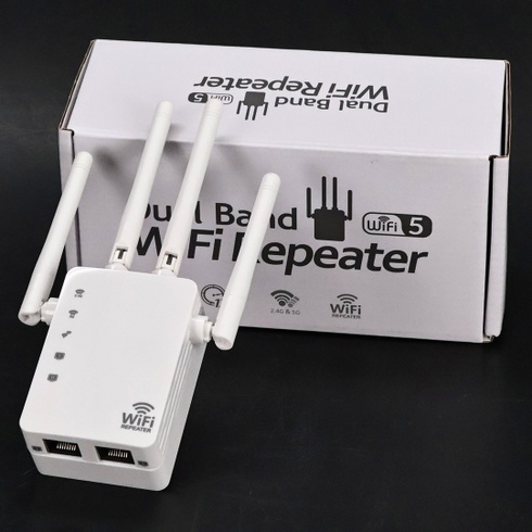 Repeater Wlan Wodgreat AC1200 biely