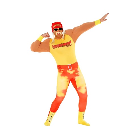 Kostým Morph Hulk Hogan farbený veľ. L