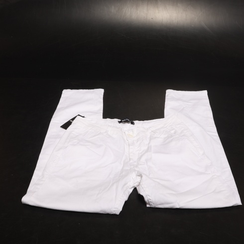 Pánské kalhoty Elara MEL009 bílé