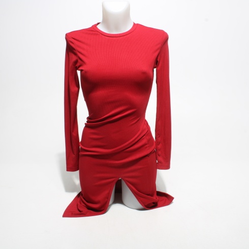 Červené dámske šaty SheIn vel.XS