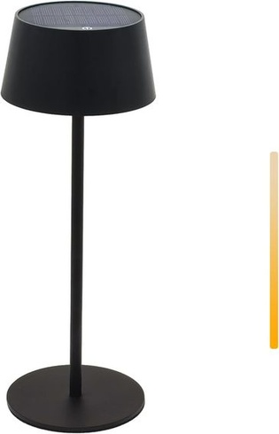 Solární stolní lampa ANTELA Bezdrátová stmívatelná LED stolní lampa Venkovní dobíjecí teplé bílé