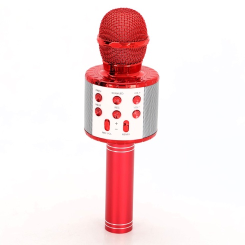 Mikrofón ShinePick CT007, červený