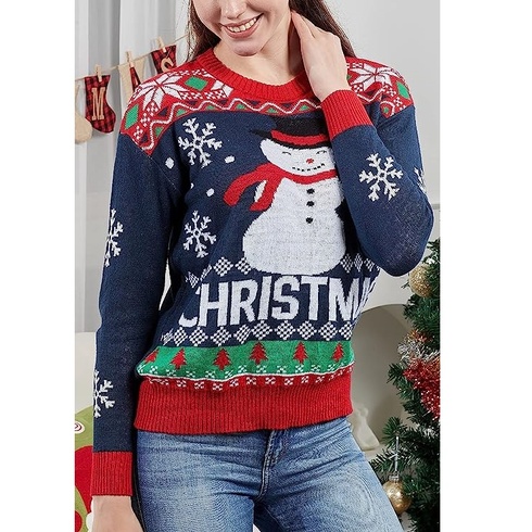 Vianočný dámsky sveter vel.XL