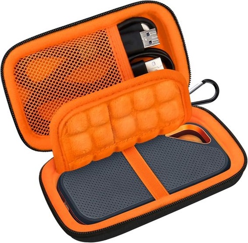 Puzdro na externý pevný disk Lacdo Ochranný kryt pre SanDisk Extreme Pro/SanDisk Extreme Portable
