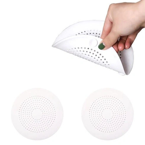 Silikonový chránič odtoku, 2 ks sítka se silnými přísavkami, kryt odtoku sprchy - filtr pro dřez,