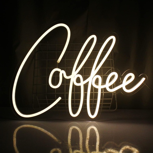 LED pásik Wanxing s nápisom Coffee