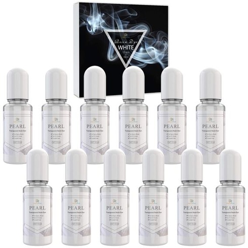 Biela epoxidová živicová farba, UV živicové farby – 120 ml tekuté transparentné epoxidové