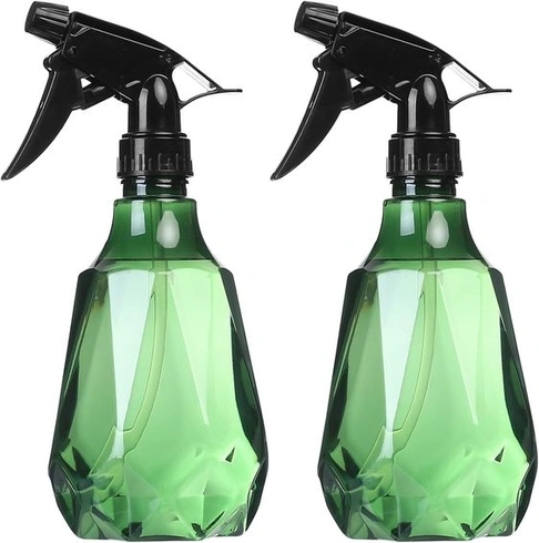 AIOUHMYM 500ML rozprašovací lahve, 2 ks prázdných rozprašovacích lahví k plnění, znovu naplnitelná