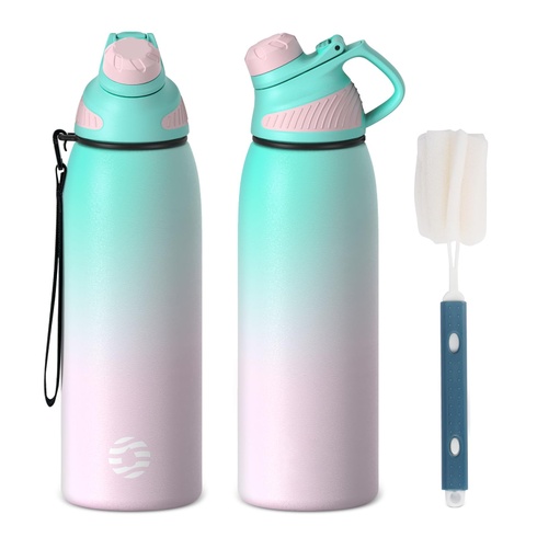 Fľaša na pitie Fjbottle 1000ml modroružová