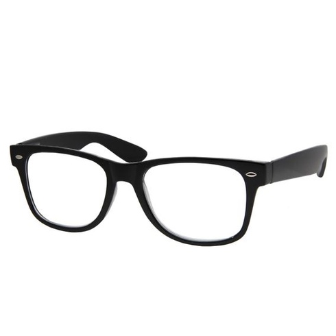 bruskaPUNCH Brýle na čtení s velkým zvětšením 1,00-6,00 (černé, 3,75)