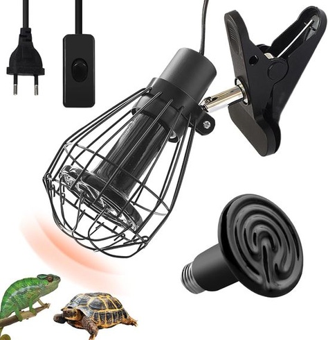 WIYETY korytnačia tepelná lampa s ochranným krytom
