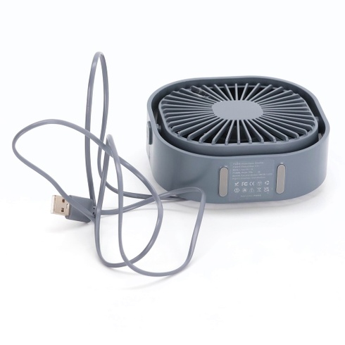 USB stolní ventilátor Benpen šedý