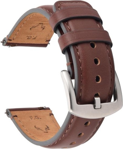 Opasok na hodinky Fullmosa 22 mm 20 mm 18 mm, kožený remienok s rýchlym uvoľnením, náhradný remienok