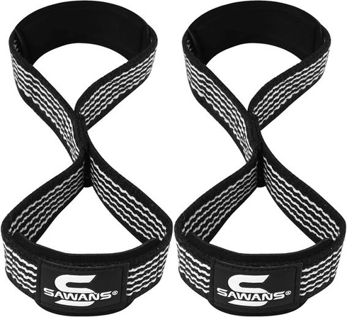 Zvedací popruhy Polstrovaná rukojeť Obrázek 8 Popruhy na zápěstí Závaží Těžká zátěž Double Loop