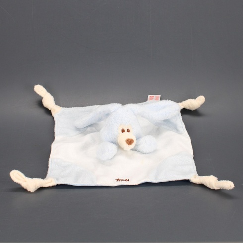 Trudi Cremino Hase Schmusetuch – 26x26 Cm, Blau, Waschmaschinenfest, Italienisches Design, Ab Geburt Trudi Cremino Hase Schmusetuch – 26x26 Cm, Blau, Waschmaschinenfest, Italienisches Design, Ab Geburt