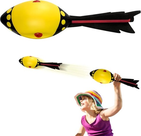 FainFun Vortex Aero, raketové aero z mäkkej peny, vrhacia raketa, vonkajšia zábava pre malých aj veľkých,