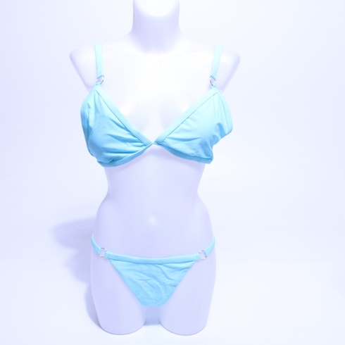 Dvoudílné plavky CheChury světle modré XL
