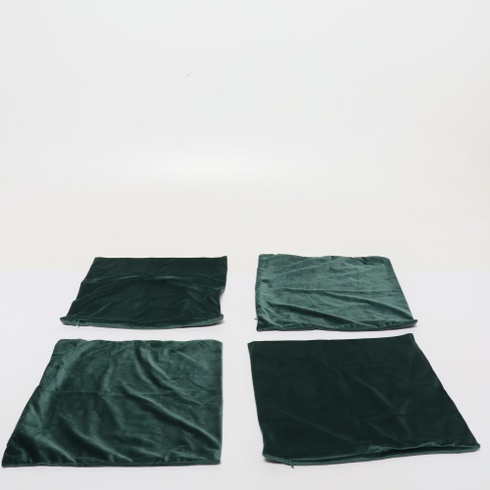 Povlaky na polštáře Miulee 40x40cm zelené