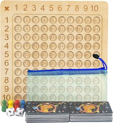 Násobilka OneNine, výuková hra 1x1 pre žiakov základných škôl, násobilka Montessori, aritmetická hra