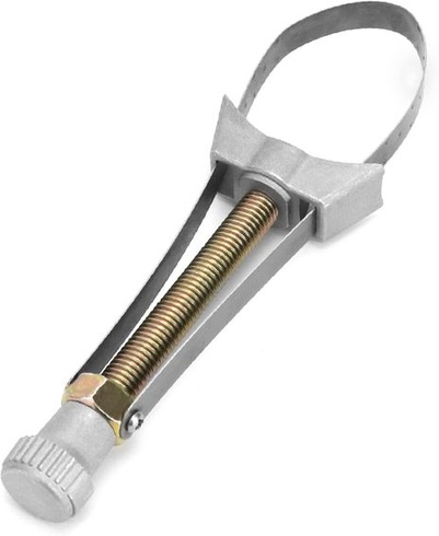 QWORK® páskový kľúč na olejové filtre s kovovým pásikom Ø 60-120 mm