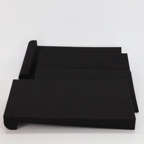 Panneaux Acoustiques En Feutre Recyclé – Lot De 6 – Ø 27,5 Cm, Gris Nuit – Autocollant Ou à Visser - 3
