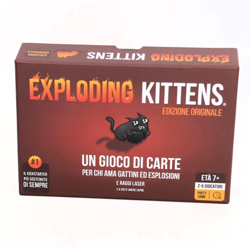 Karetní hra Asmodee Exploding Kittens ital.