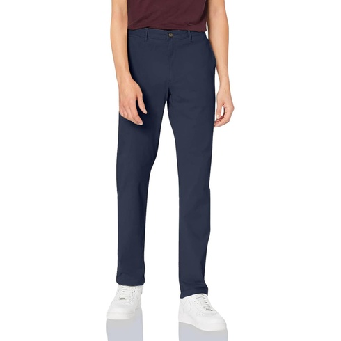 Kalhoty Amazon essentials MAE60012FL18 modré