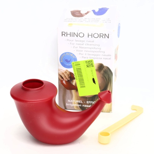 Nástroj na vyplachovanie nosa Rhino Horn červený