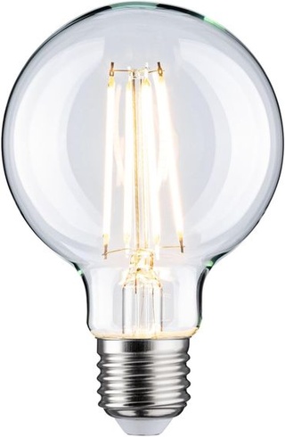 Paulmann 28968 LED lampa Globe Filament G80 E27 230V 806lm 7,5W 2700K 230V Číry stmievateľný