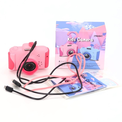 Dětský fotoaparát ITShiny M1925 růžový