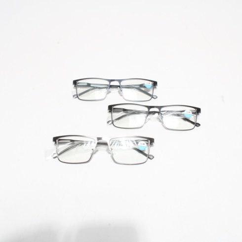Brýle na čtení 3 ks +1,00 KoKobin