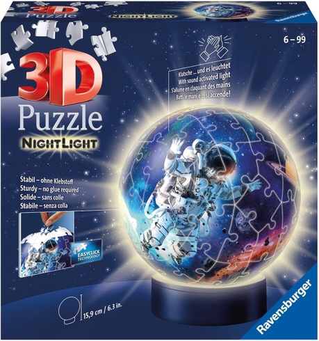 3D puzzle Ravensburger Míč, astronauti 11264